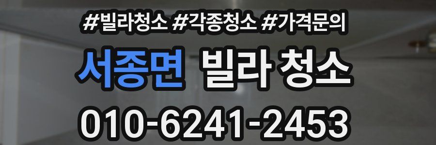 서종면 빌라 청소