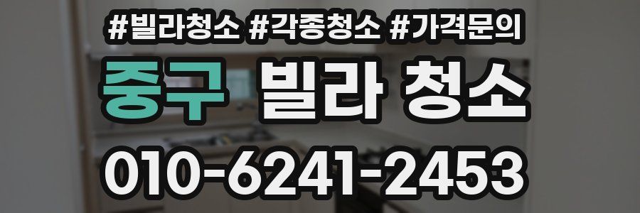 중구 빌라 청소