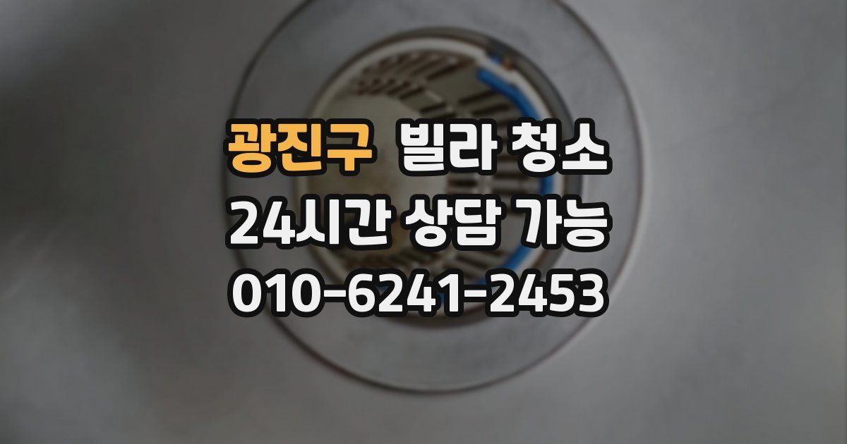 광진구 빌라 청소