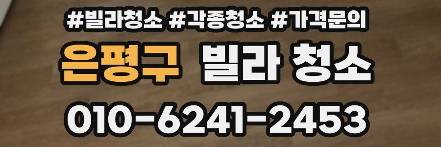 은평구 빌라 청소