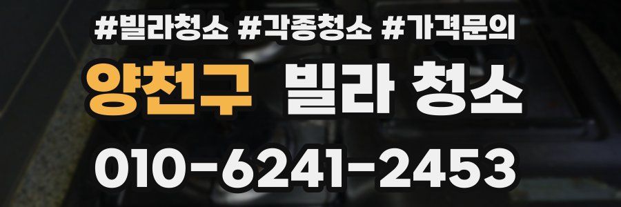 양천구 빌라 청소