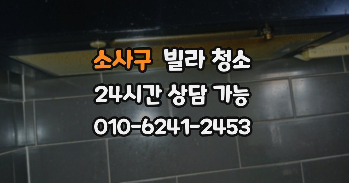 소사구 빌라 청소