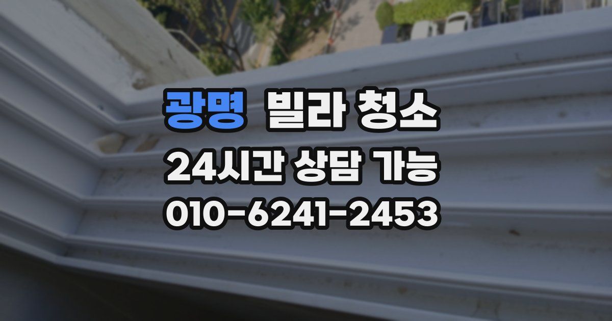 광명 빌라 청소