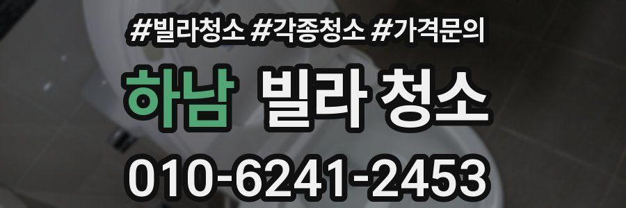 하남 빌라 청소