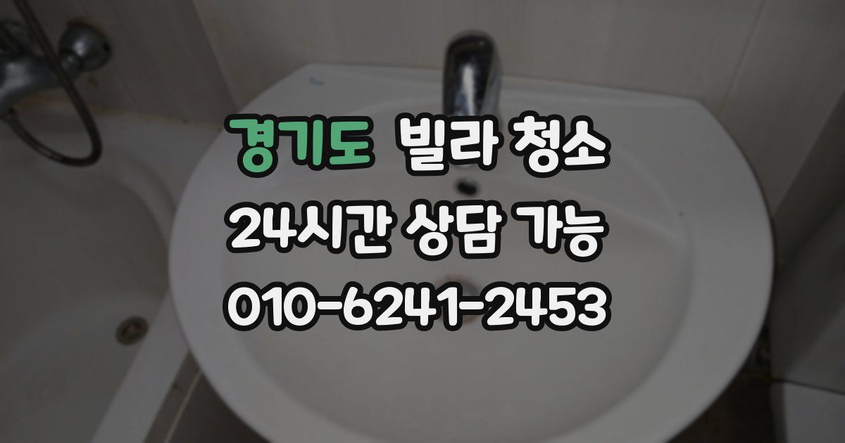 경기도 빌라 청소