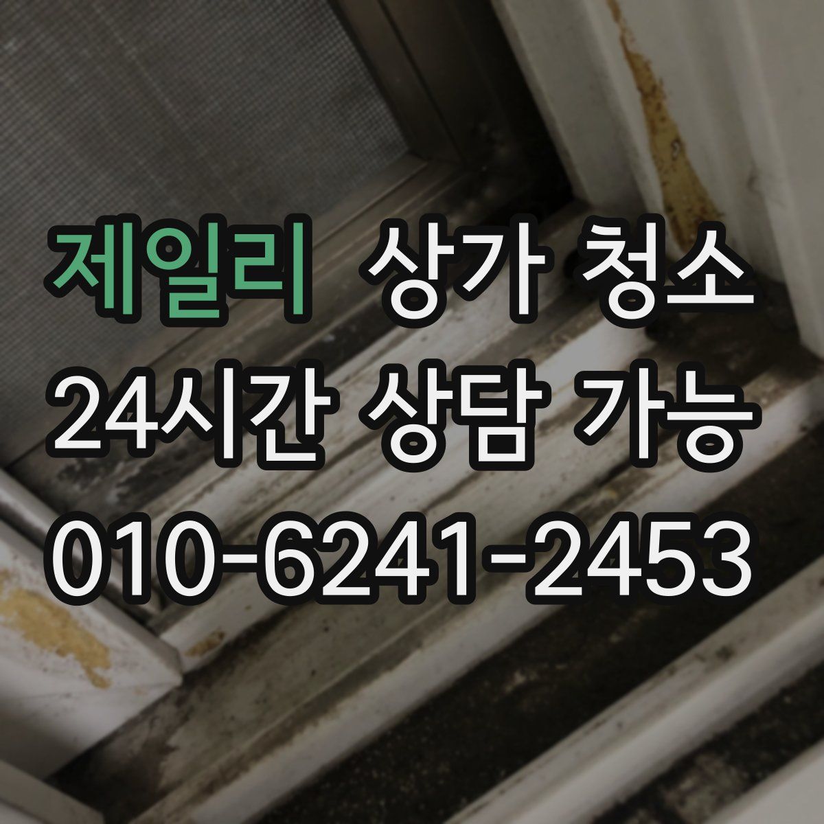 제일리 상가 청소