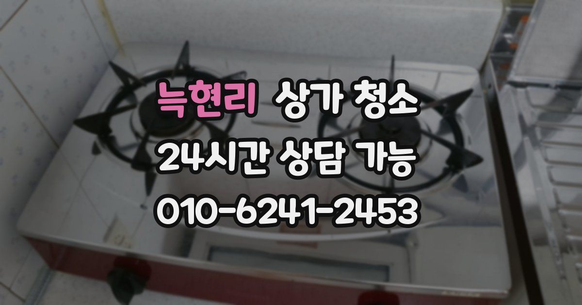 늑현리 상가 청소