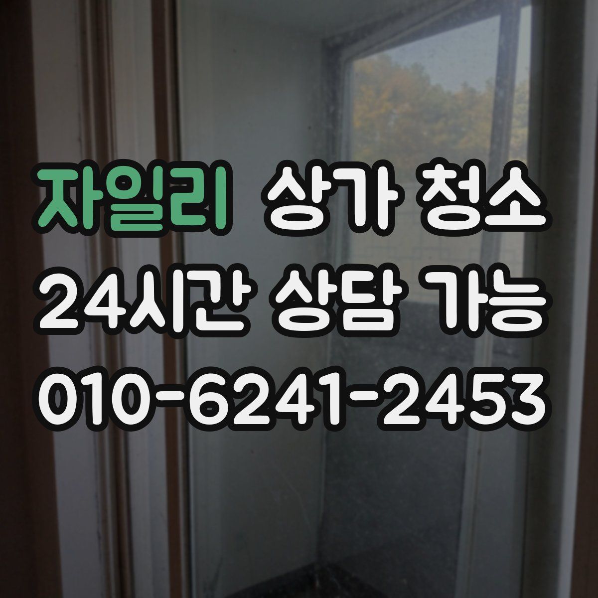 자일리 상가 청소