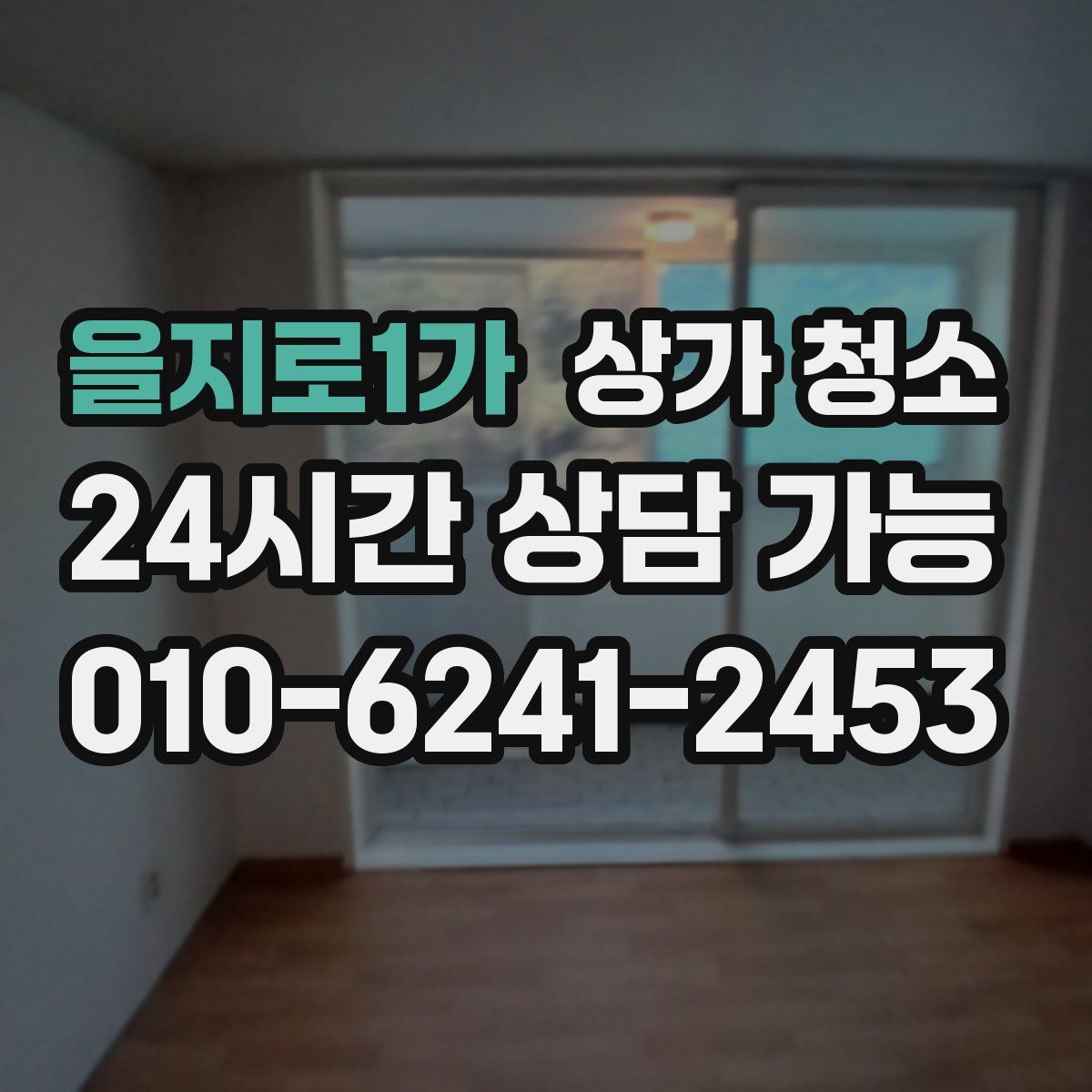 을지로1가 상가 청소