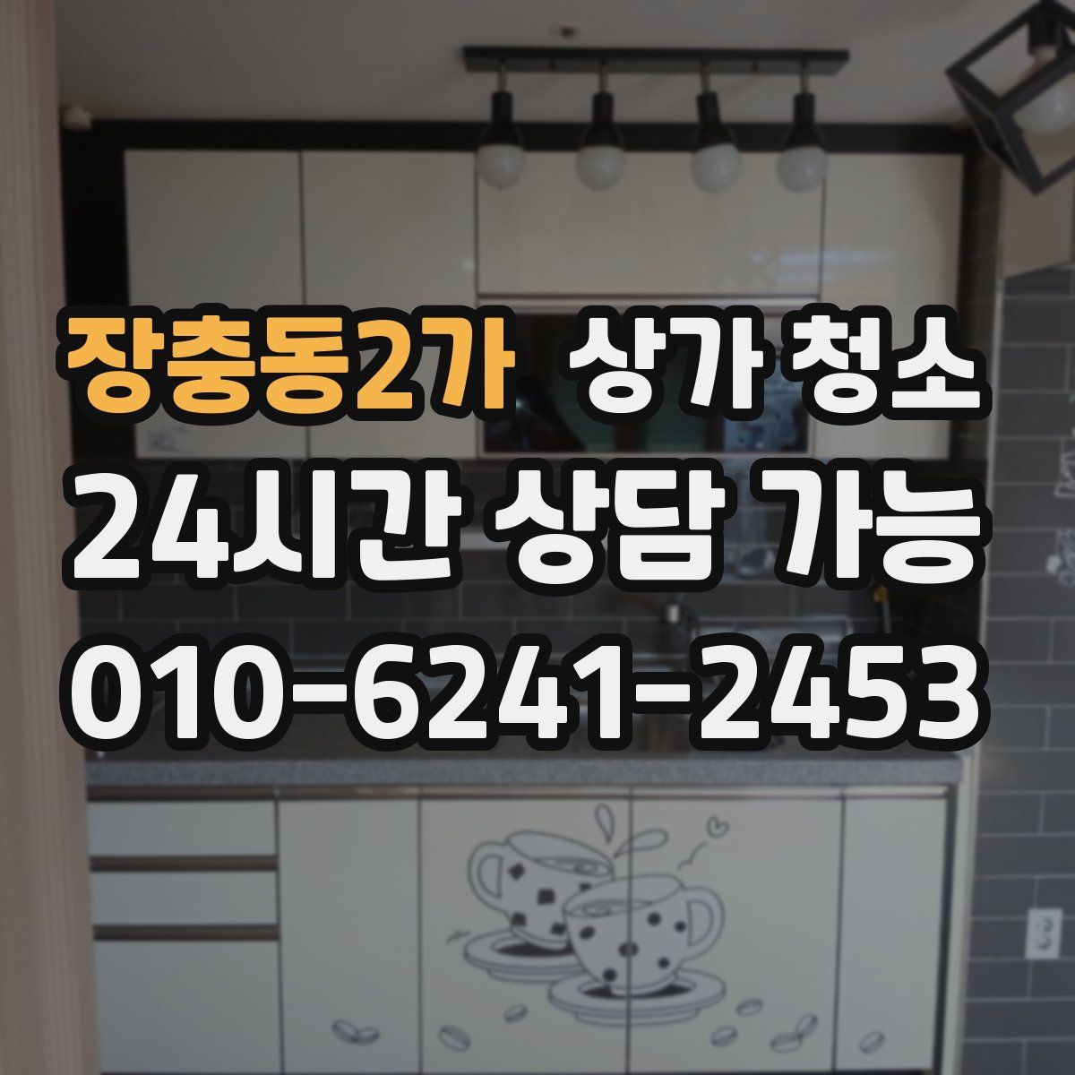 장충동2가 상가 청소