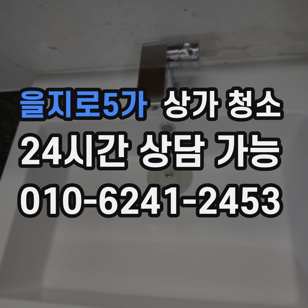 을지로5가 상가 청소