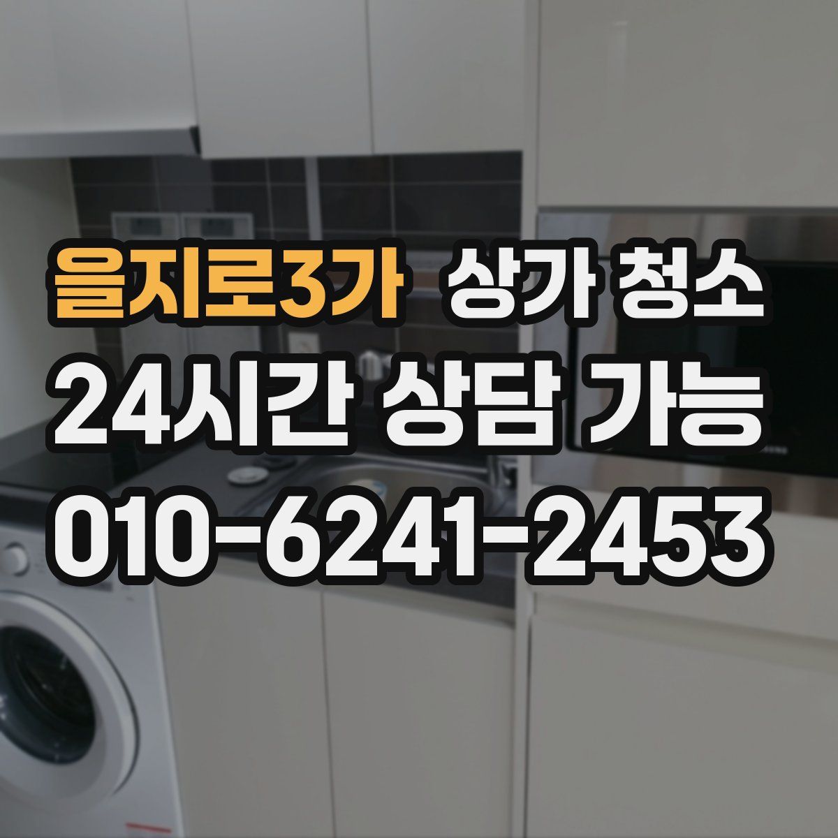을지로3가 상가 청소