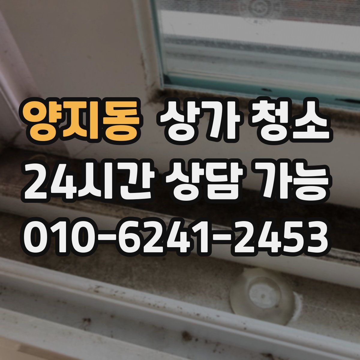 양지동 상가 청소