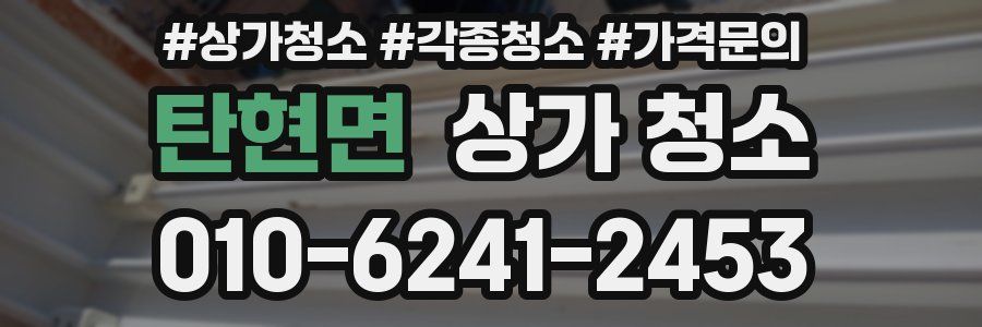 탄현면 상가 청소