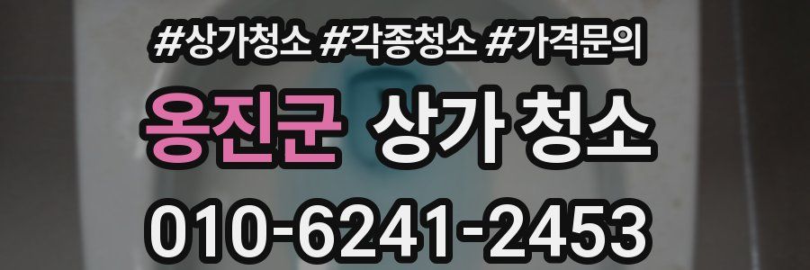 옹진군 상가 청소