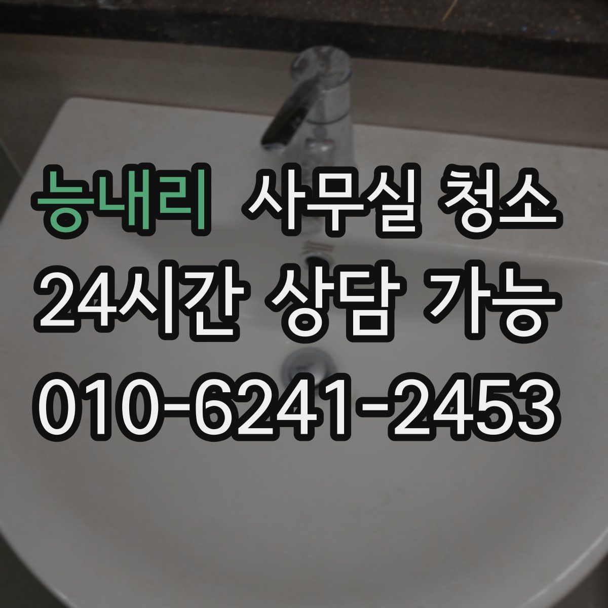 능내리 사무실 청소
