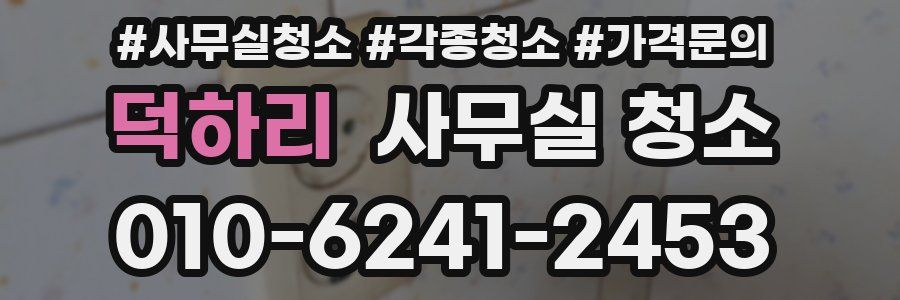 덕하리 사무실 청소