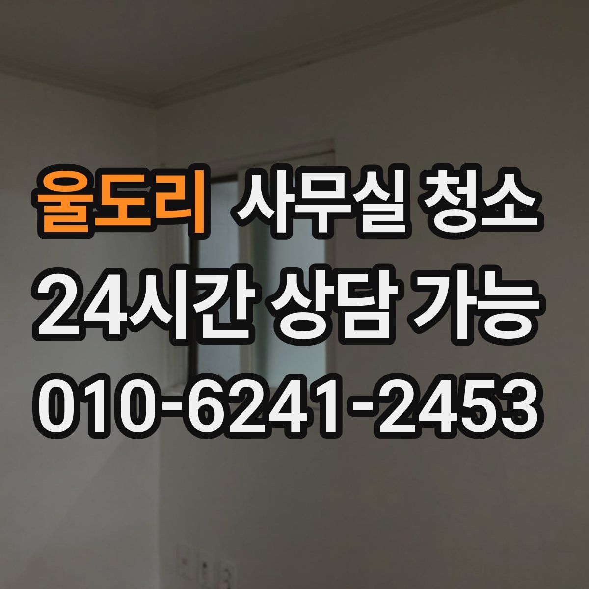 울도리 사무실 청소