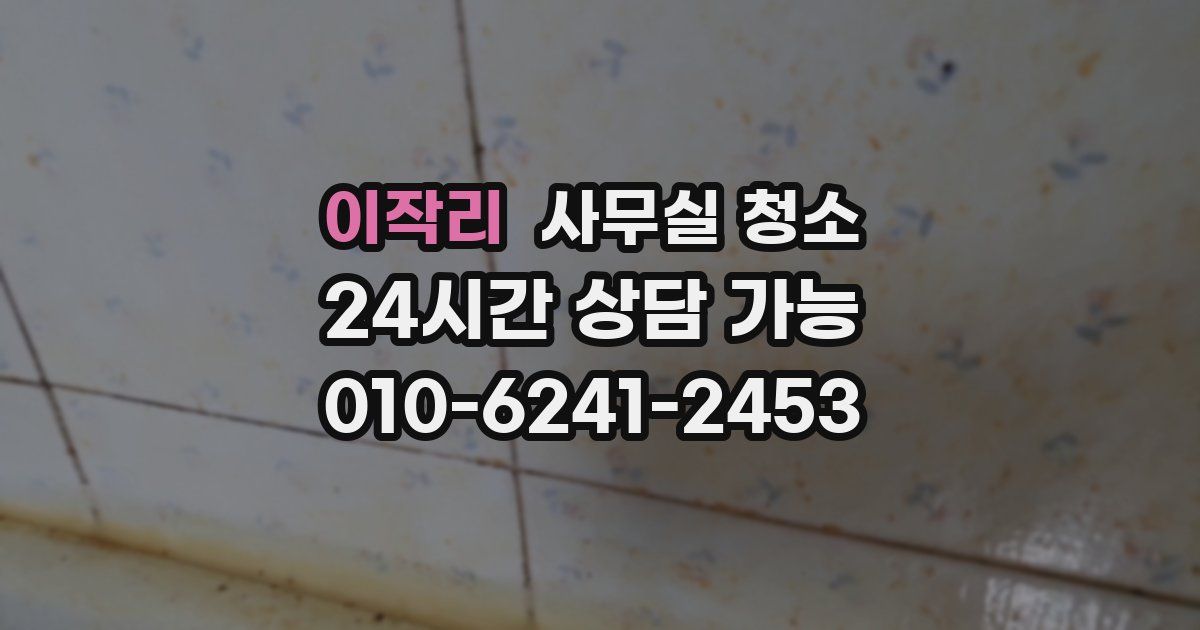 이작리 사무실 청소