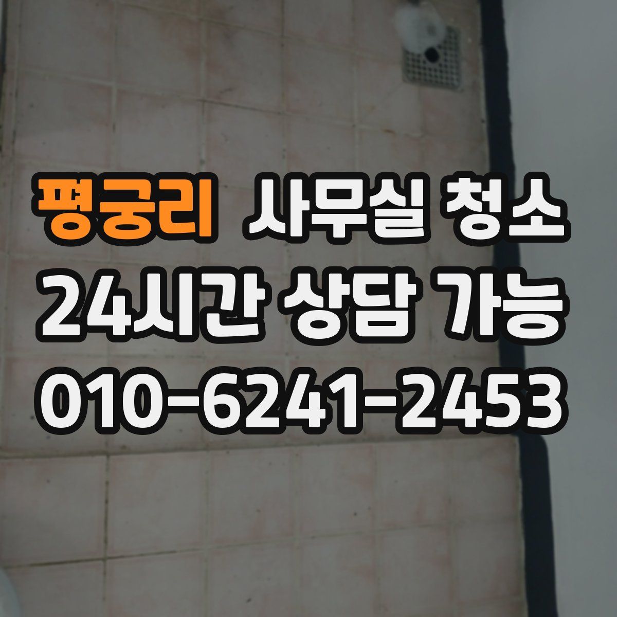 평궁리 사무실 청소