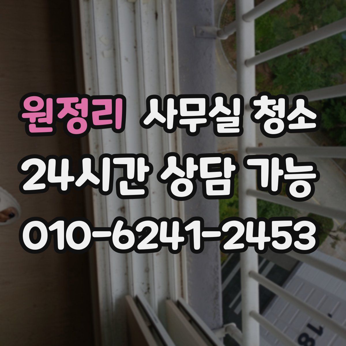 원정리 사무실 청소