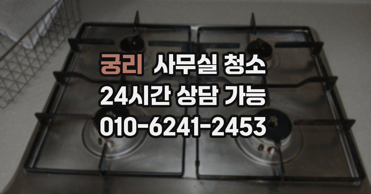 궁리 사무실 청소