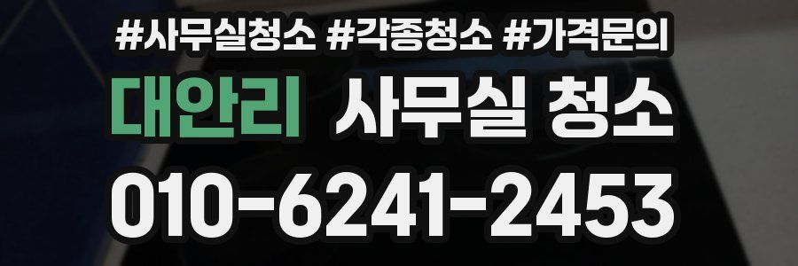 대안리 사무실 청소