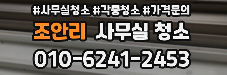조안리 사무실 청소