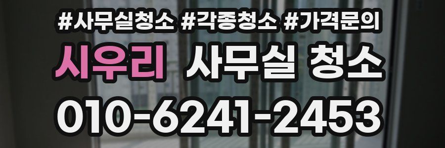 시우리 사무실 청소