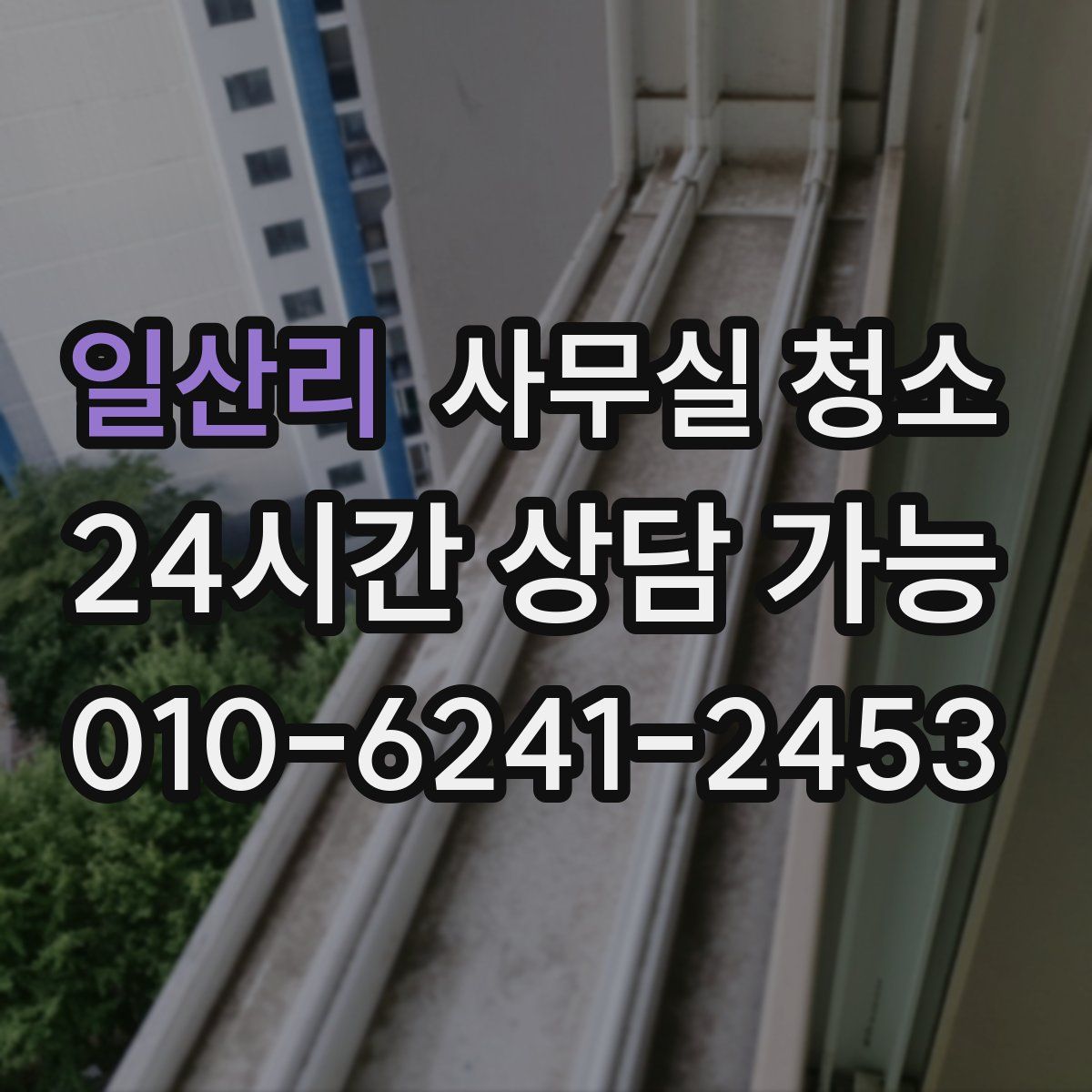 일산리 사무실 청소