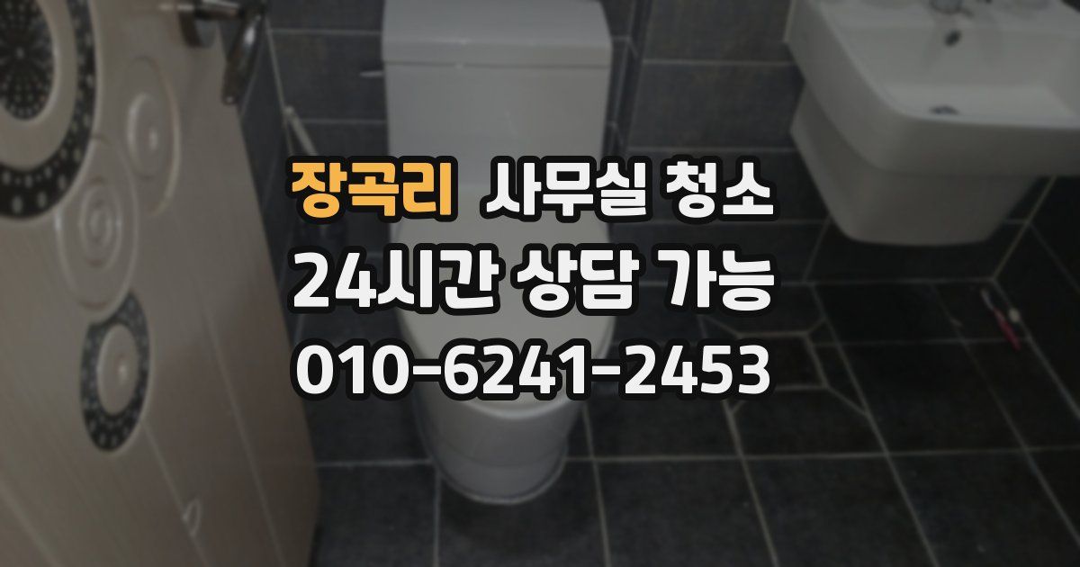 장곡리 사무실 청소