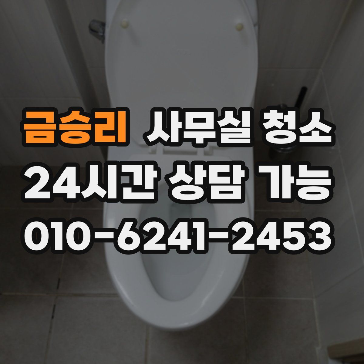 금승리 사무실 청소