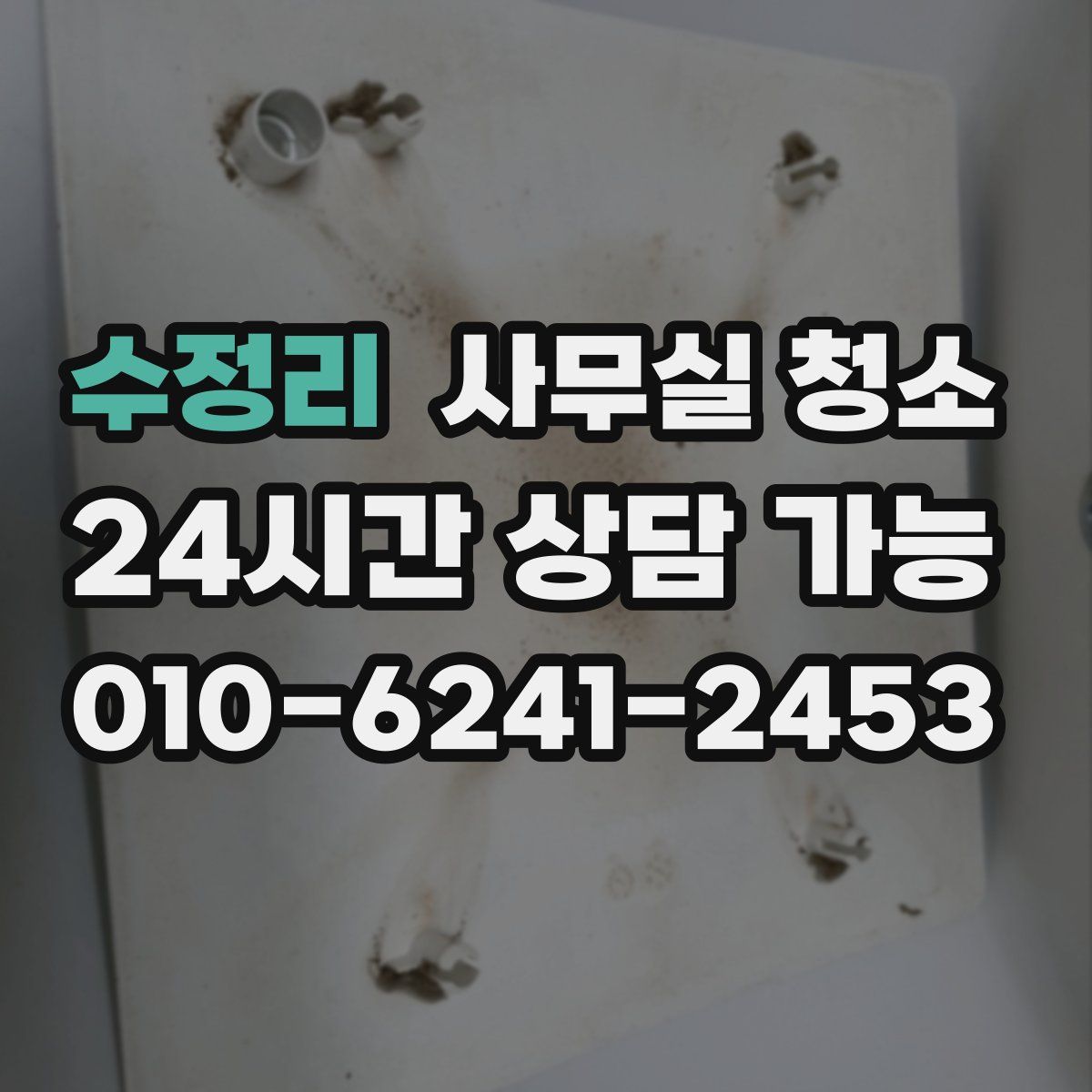 수정리 사무실 청소