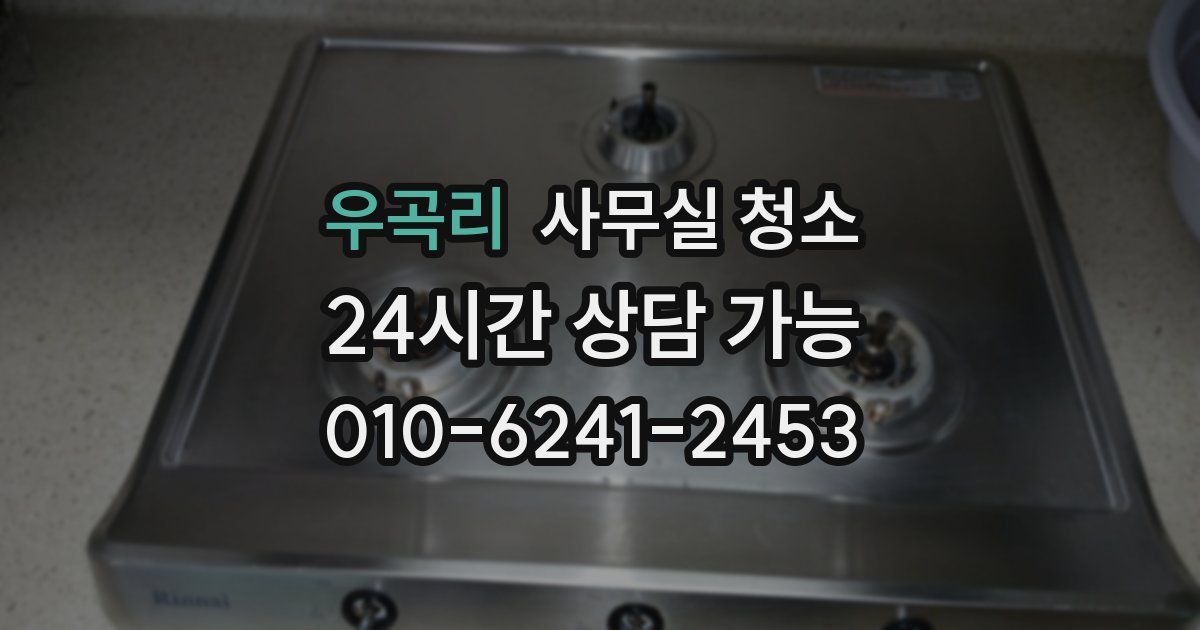 우곡리 사무실 청소
