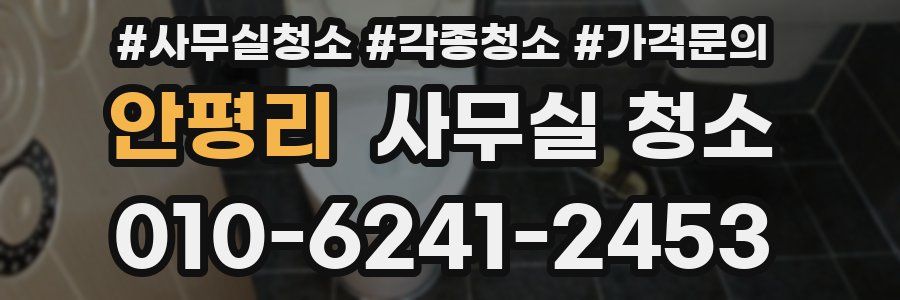안평리 사무실 청소