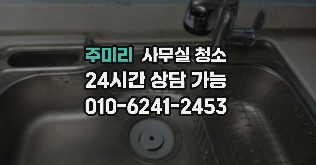 주미리 사무실 청소