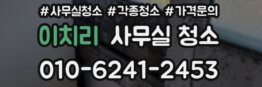 이치리 사무실 청소