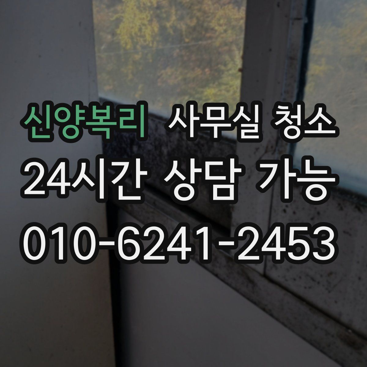 신양복리 사무실 청소