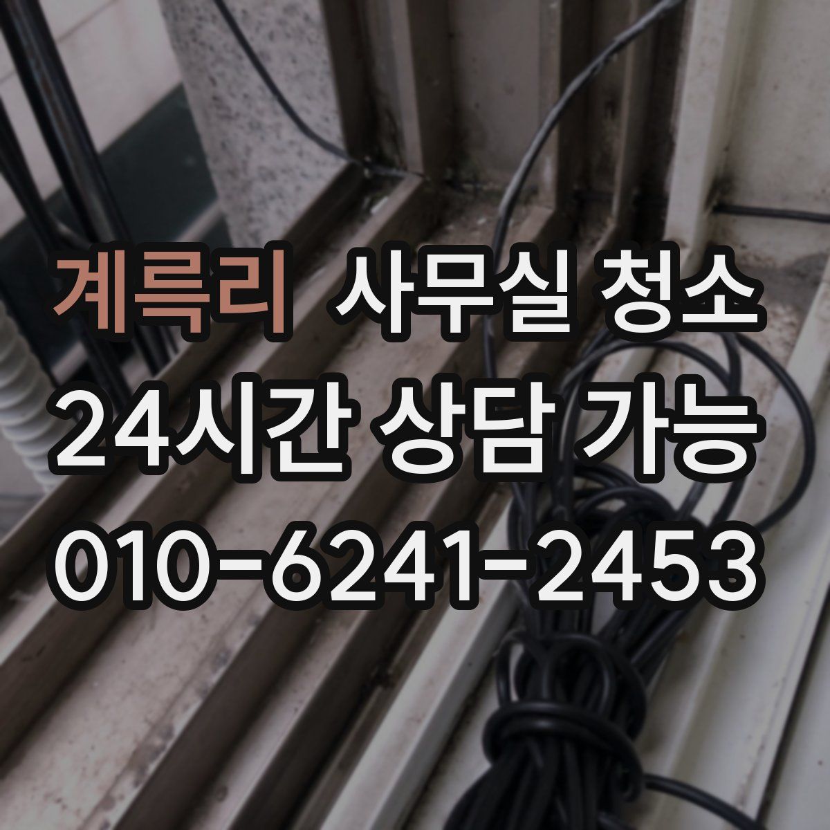 계륵리 사무실 청소