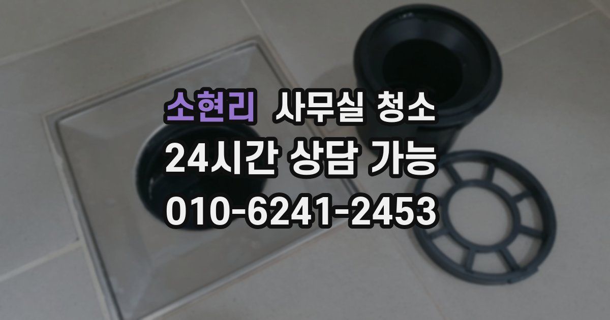 소현리 사무실 청소