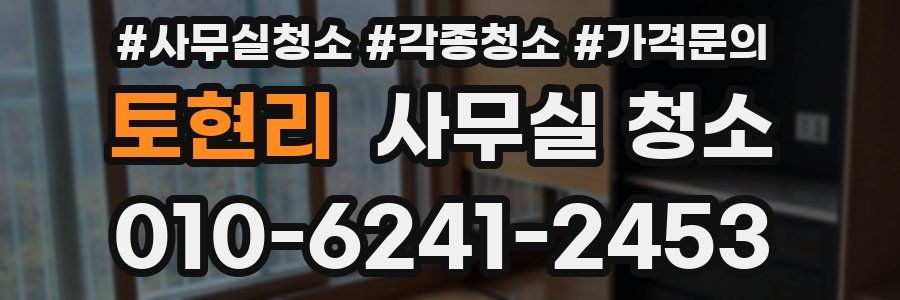 토현리 사무실 청소