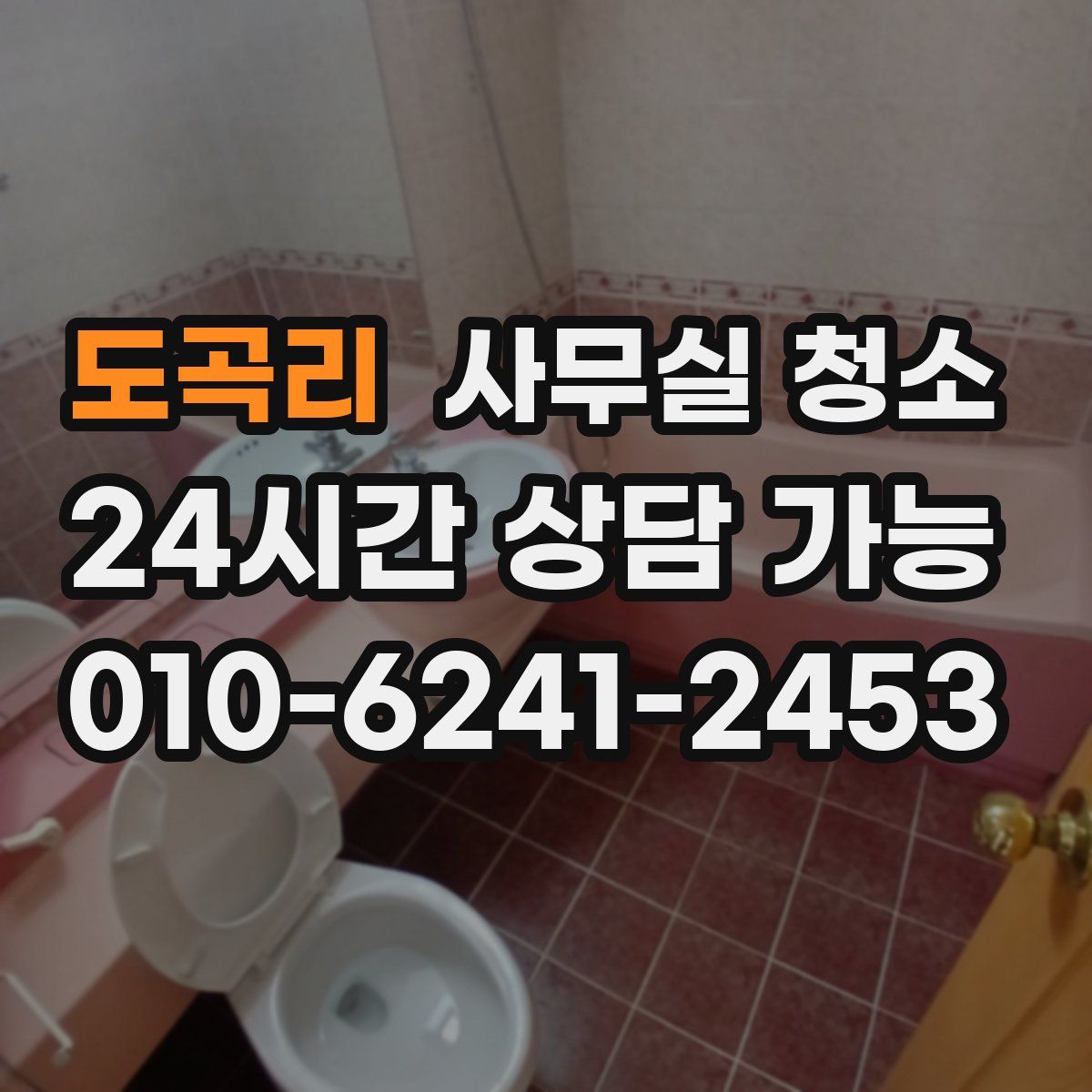 도곡리 사무실 청소