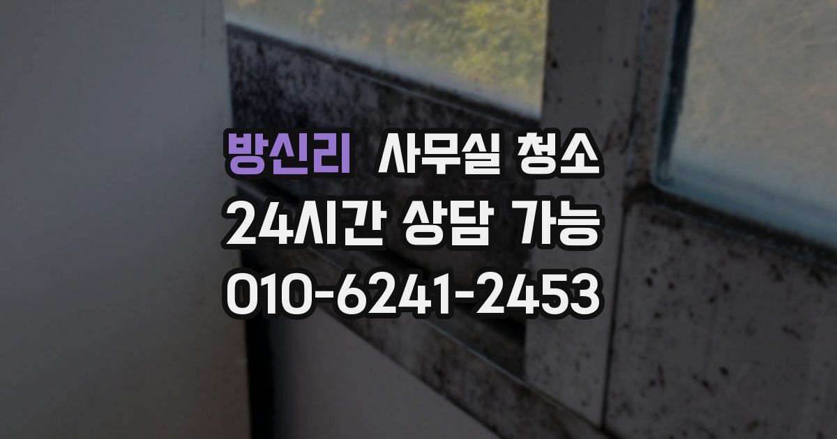 방신리 사무실 청소