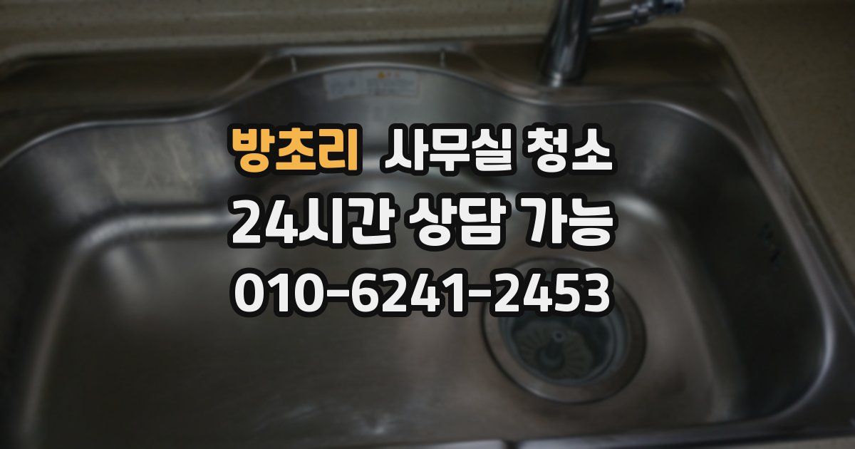 방초리 사무실 청소