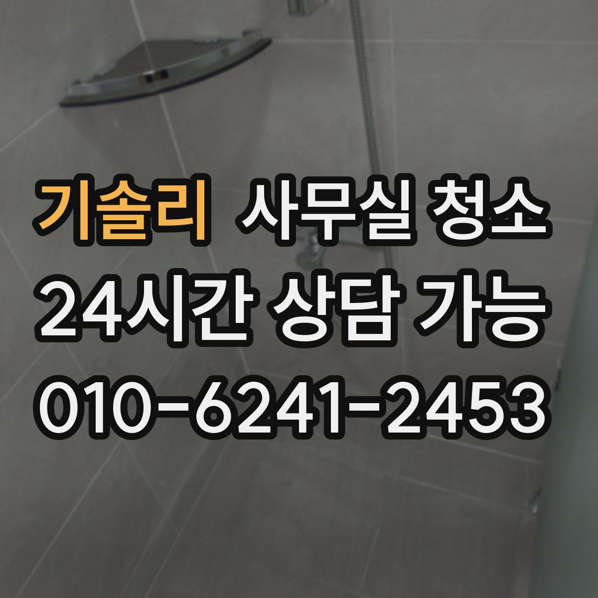 기솔리 사무실 청소