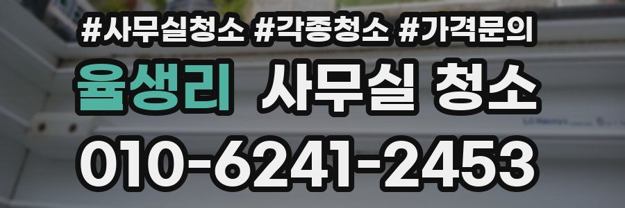 율생리 사무실 청소