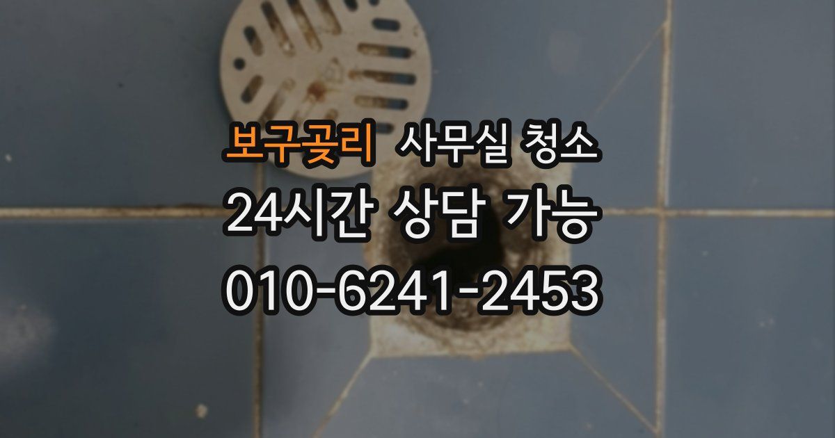 보구곶리 사무실 청소