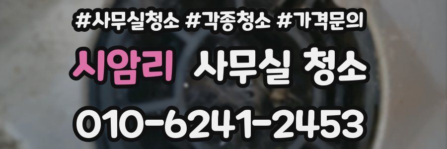 시암리 사무실 청소