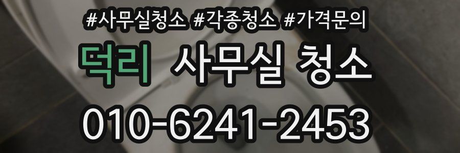 덕리 사무실 청소
