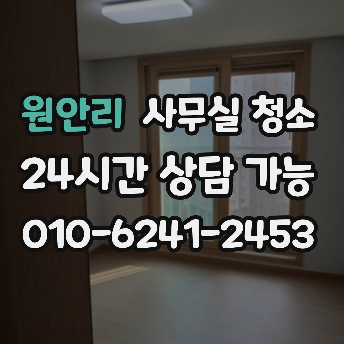 원안리 사무실 청소